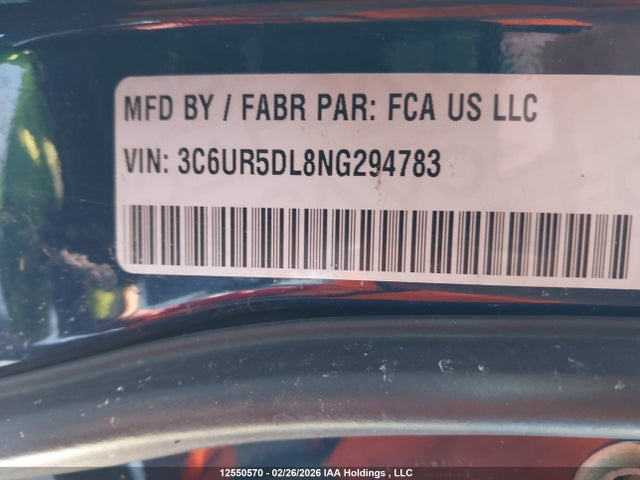 3C6UR5DL8NG294783 Dodge RAM 2500