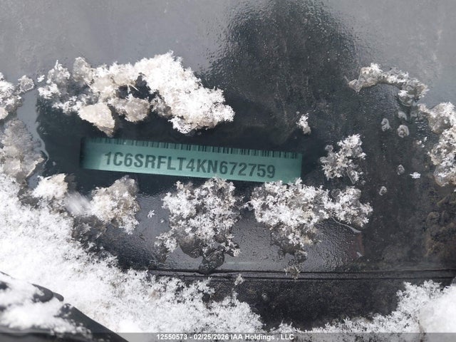 Aukcja sprzedaży 2019 Dodge Ram 1500, vin: 1C6SRFLT4KN672759, numer aukcji: 12550573