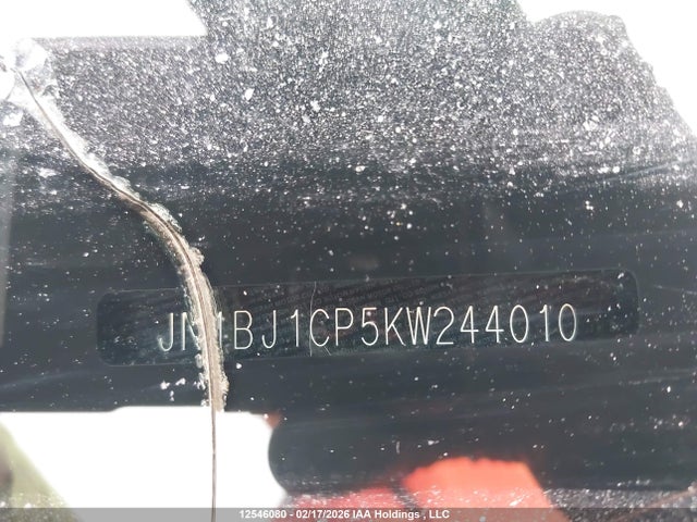 JN1BJ1CP5KW244010 Nissan Qashqai S/sv
