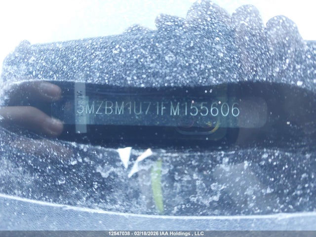 3MZBM1U71FM155606 Mazda Mazda3 Gx