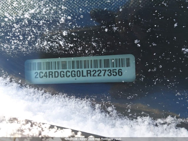 Aukcja sprzedaży 2020 Dodge Grand Caravan, vin: 2C4RDGCG0LR227356, numer aukcji: 12550639