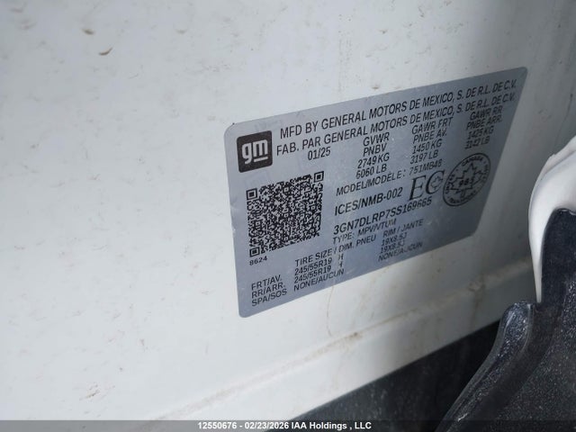 Chevrolet Equinox Ev 2025 3GN7DLRP7SS169665 Image 19