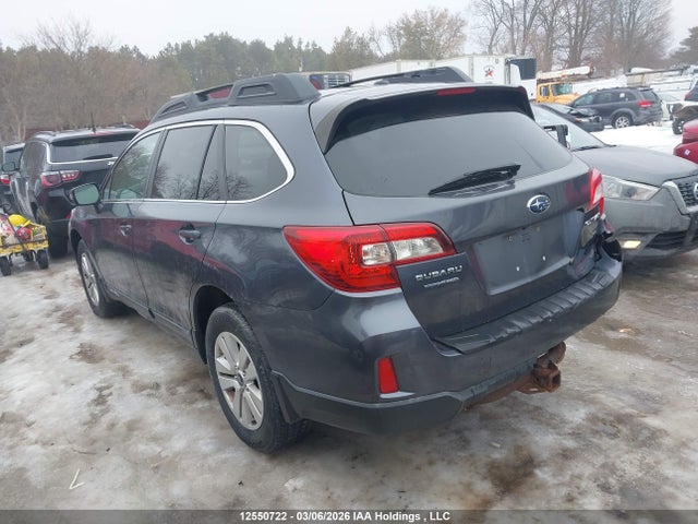 2015 Subaru Outback 2.5i Premium მანქანა იყიდება აუქციონზე, vin: 4S4BSCGC7F3315983, აუქციონის ნომერი: 12550722