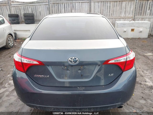 2T1BURHE3GC637269 Toyota COROLLA LE