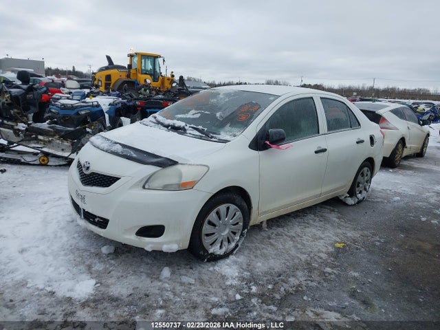 12550737 :رقم المزاد ، JTDBT4K36CL019749 vin ، 2012 Toyota Yaris مزاد بيع