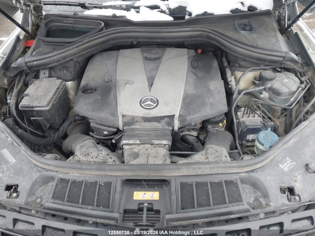 12550738 :رقم المزاد ، 4JGDA2EB0CA055305 vin ، 2012 Mercedes-benz Ml 350 Bluetec 4matic مزاد بيع