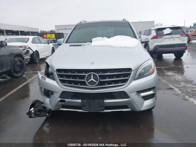 12550738 :رقم المزاد ، 4JGDA2EB0CA055305 vin ، 2012 Mercedes-benz Ml 350 Bluetec 4matic مزاد بيع