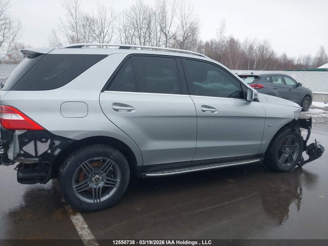 12550738 :رقم المزاد ، 4JGDA2EB0CA055305 vin ، 2012 Mercedes-benz Ml 350 Bluetec 4matic مزاد بيع