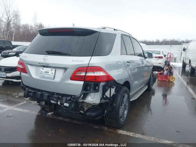 12550738 :رقم المزاد ، 4JGDA2EB0CA055305 vin ، 2012 Mercedes-benz Ml 350 Bluetec 4matic مزاد بيع