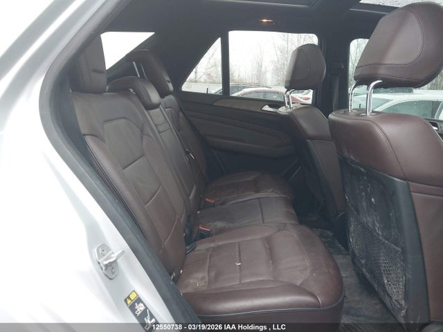 12550738 :رقم المزاد ، 4JGDA2EB0CA055305 vin ، 2012 Mercedes-benz Ml 350 Bluetec 4matic مزاد بيع
