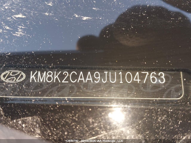 Продаж на аукціоні авто 2018 Hyundai Kona Sel, vin: KM8K2CAA9JU104763, номер лоту: 12550792