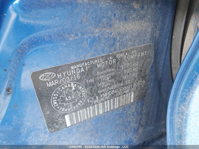 Aukcja sprzedaży 2017 Hyundai Elantra, vin: KMHD84LFXHU130529, numer aukcji: 12550795