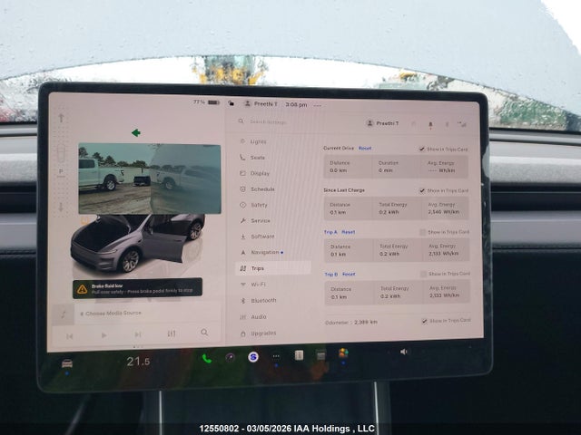 Aukcja sprzedaży 2026 Tesla Model Y, vin: XP7YGDEE8TB727854, numer aukcji: 12550802