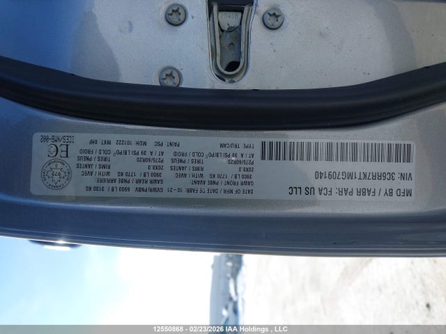 RAM 1500 Classic Tradesman 2021 3C6RR7KT1MG709140 Image 9
