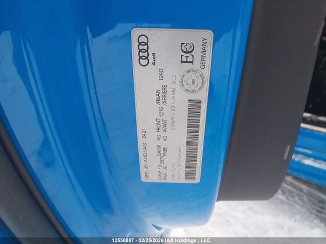 Продажа на аукционе авто 2021 Audi S5 3.0t Technik, vin: WAUY4GF57MN005866, номер лота: 12550887