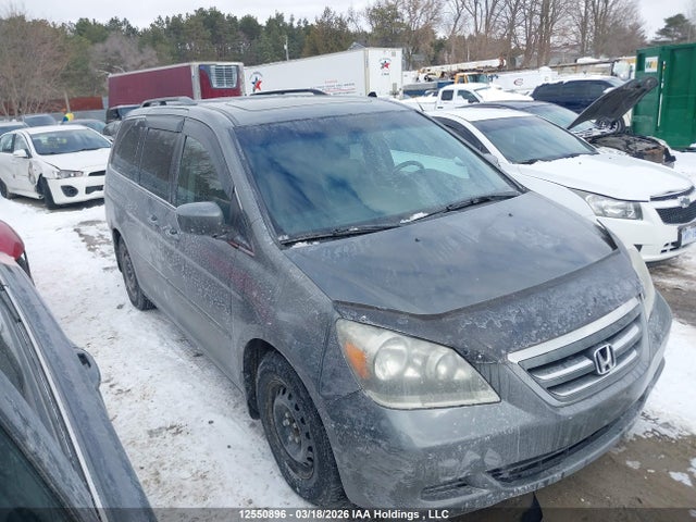 12550896 :رقم المزاد ، 5FNRL38757B501110 vin ، 2007 Honda Odyssey Exl مزاد بيع