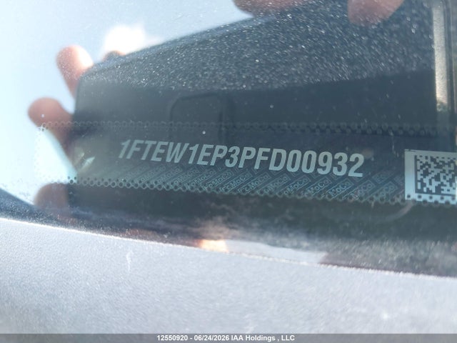 12550920 :رقم المزاد ، 1FTEW1EP3PFD00932 vin ، 2023 Ford F150 Supercrew مزاد بيع
