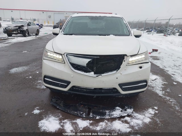 2015 Acura Mdx Advance მანქანა იყიდება აუქციონზე, vin: 5FRYD4H86FB504716, აუქციონის ნომერი: 12550938
