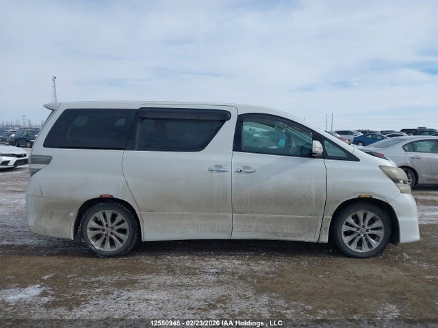 2008 Toyota Vellfire მანქანა იყიდება აუქციონზე, vin: ANH208032392, აუქციონის ნომერი: 12550948