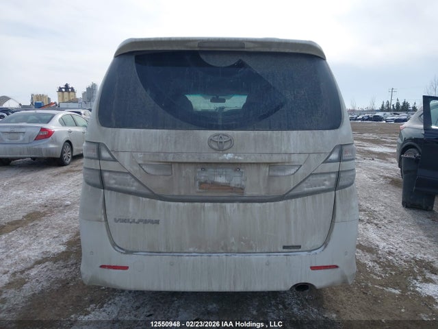 2008 Toyota Vellfire მანქანა იყიდება აუქციონზე, vin: ANH208032392, აუქციონის ნომერი: 12550948