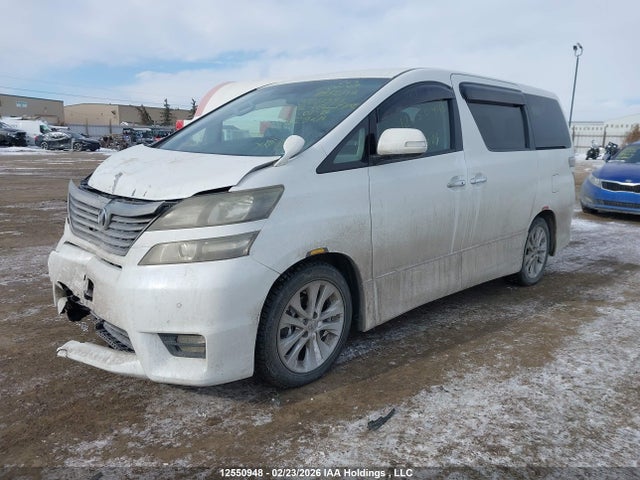 2008 Toyota Vellfire მანქანა იყიდება აუქციონზე, vin: ANH208032392, აუქციონის ნომერი: 12550948