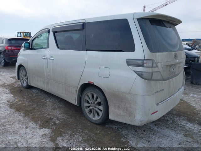 2008 Toyota Vellfire მანქანა იყიდება აუქციონზე, vin: ANH208032392, აუქციონის ნომერი: 12550948