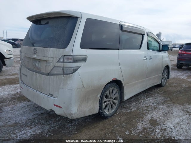 2008 Toyota Vellfire მანქანა იყიდება აუქციონზე, vin: ANH208032392, აუქციონის ნომერი: 12550948