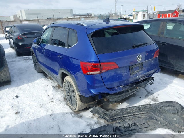 12550954 :رقم المزاد ، 3VVEX7B25RM014173 vin ، 2024 Volkswagen Taos Se مزاد بيع