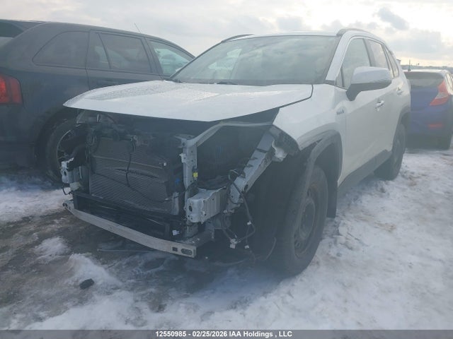 12550985 :رقم المزاد ، 2T3DWRFV2MW114915 vin ، 2021 Toyota Rav4 Hybrid Limited مزاد بيع