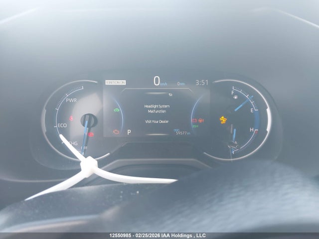 12550985 :رقم المزاد ، 2T3DWRFV2MW114915 vin ، 2021 Toyota Rav4 Hybrid Limited مزاد بيع