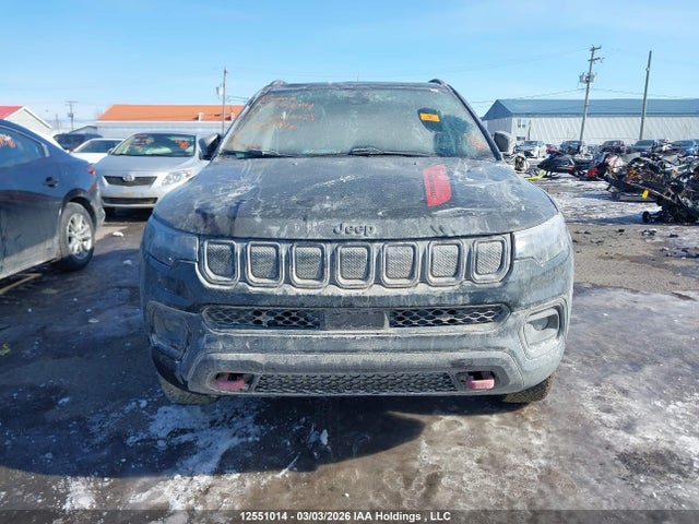 Aukcja sprzedaży 2022 Jeep Compass Trailhawk, vin: 3C4NJDDB9NT172916, numer aukcji: 12551014
