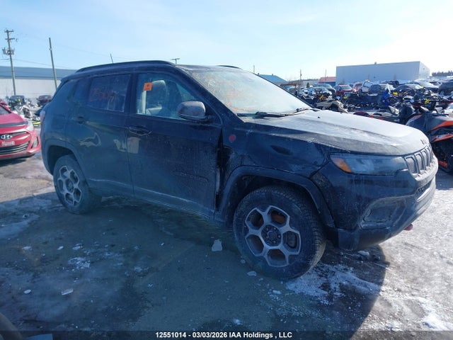 Aukcja sprzedaży 2022 Jeep Compass Trailhawk, vin: 3C4NJDDB9NT172916, numer aukcji: 12551014