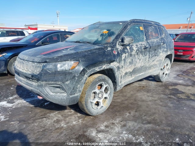 Aukcja sprzedaży 2022 Jeep Compass Trailhawk, vin: 3C4NJDDB9NT172916, numer aukcji: 12551014