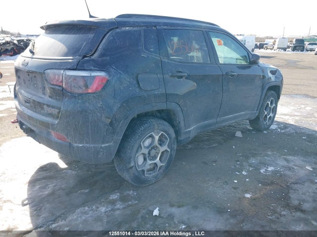 Aukcja sprzedaży 2022 Jeep Compass Trailhawk, vin: 3C4NJDDB9NT172916, numer aukcji: 12551014