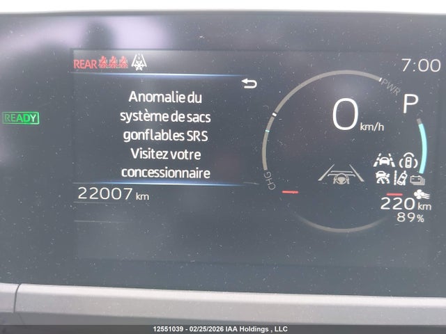 12551039 :رقم المزاد ، JTMAAAAAXRA038079 vin ، 2024 Toyota Bz4x Le مزاد بيع