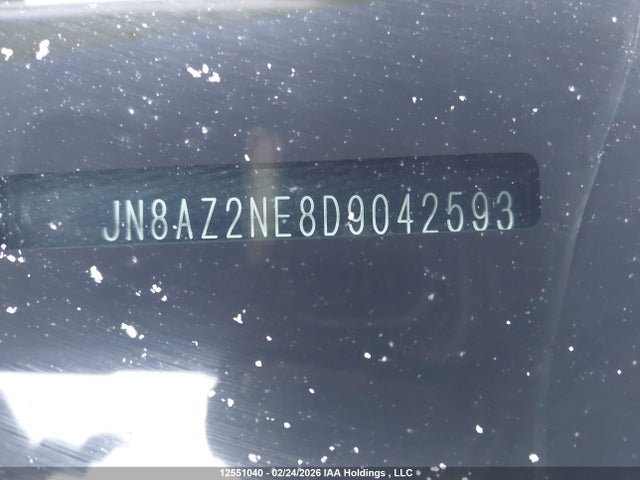 Продажа на аукционе авто 2013 Infiniti Qx56, vin: JN8AZ2NE8D9042593, номер лота: 12551040