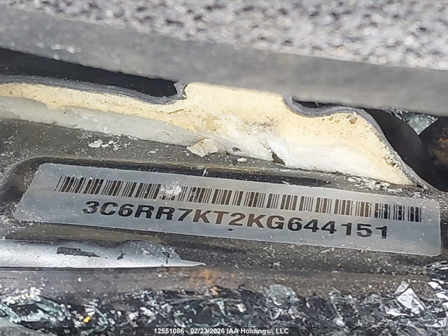 Aukcja sprzedaży 2019 Ram 1500 Classic St, vin: 3C6RR7KT2KG644151, numer aukcji: 12551086