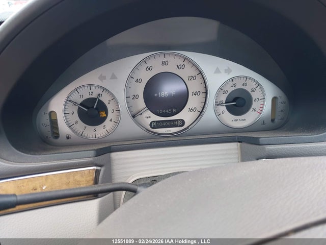 12551089 :رقم المزاد ، WDBUF87X47B124819 vin ، 2007 Mercedes-benz E 350 4matic مزاد بيع