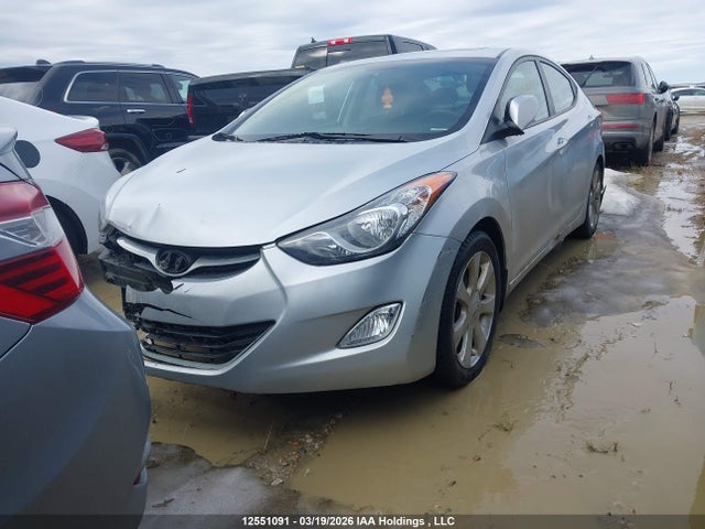 Продаж на аукціоні авто 2013 Hyundai Elantra Limited, vin: 5NPDH4AE2DH360651, номер лоту: 12551091