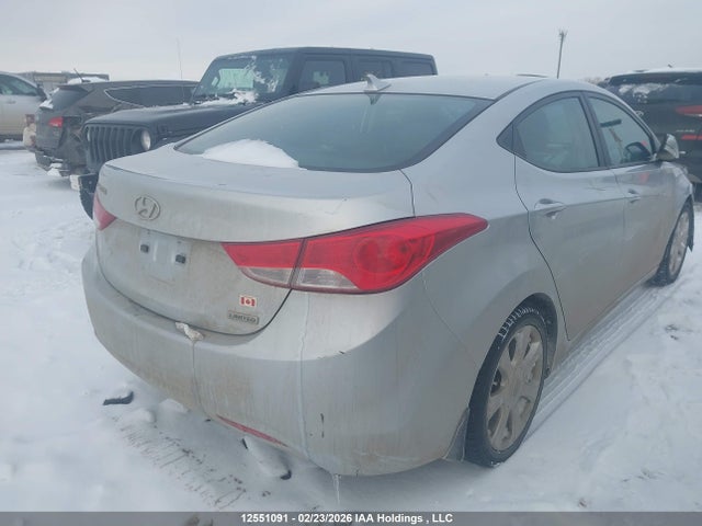 Продаж на аукціоні авто 2013 Hyundai Elantra Limited, vin: 5NPDH4AE2DH360651, номер лоту: 12551091