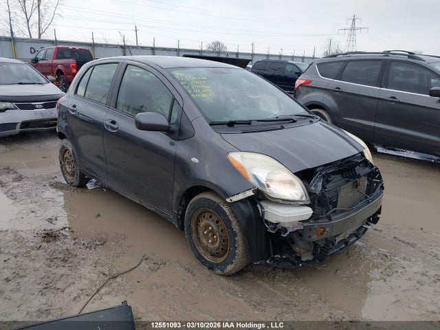 12551093 :رقم المزاد ، JTDKT9K39A5291002 vin ، 2010 Toyota Yaris Le/rs مزاد بيع