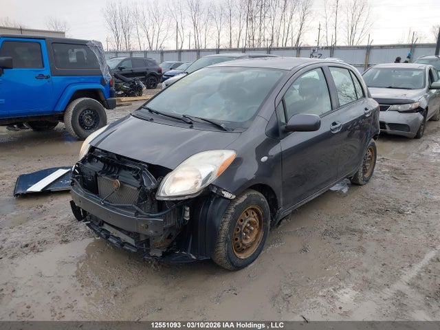 12551093 :رقم المزاد ، JTDKT9K39A5291002 vin ، 2010 Toyota Yaris Le/rs مزاد بيع