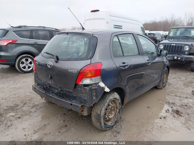 12551093 :رقم المزاد ، JTDKT9K39A5291002 vin ، 2010 Toyota Yaris Le/rs مزاد بيع