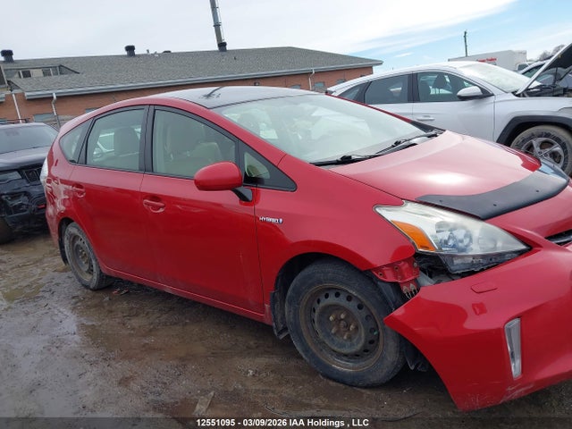 12551095 :رقم المزاد ، JTDZN3EU2C3110539 vin ، 2012 Toyota Prius V مزاد بيع