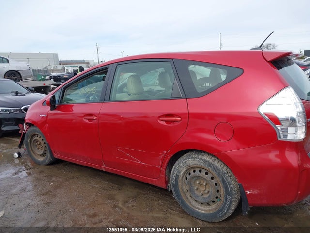 12551095 :رقم المزاد ، JTDZN3EU2C3110539 vin ، 2012 Toyota Prius V مزاد بيع