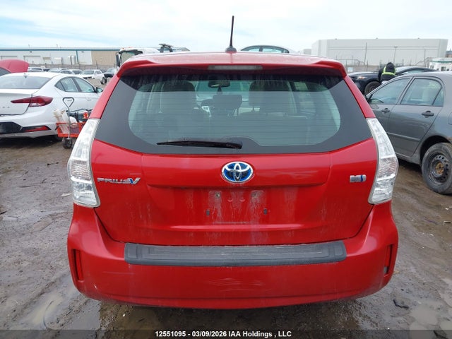 12551095 :رقم المزاد ، JTDZN3EU2C3110539 vin ، 2012 Toyota Prius V مزاد بيع