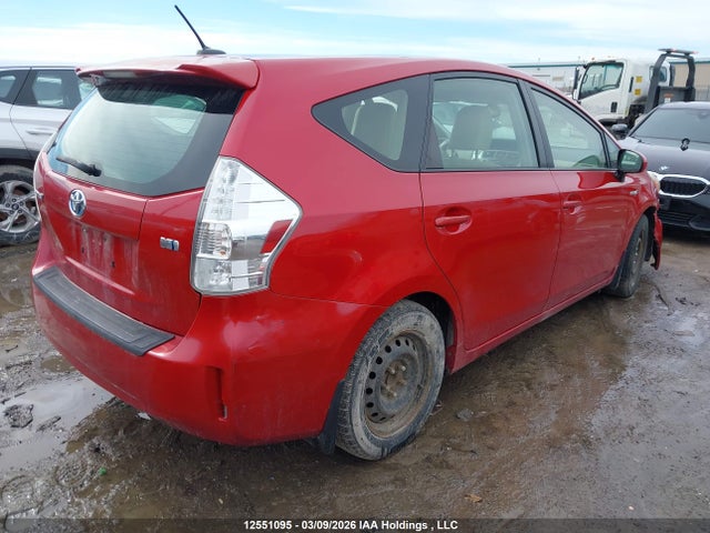 12551095 :رقم المزاد ، JTDZN3EU2C3110539 vin ، 2012 Toyota Prius V مزاد بيع
