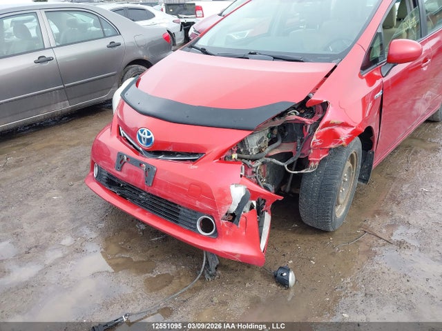 12551095 :رقم المزاد ، JTDZN3EU2C3110539 vin ، 2012 Toyota Prius V مزاد بيع