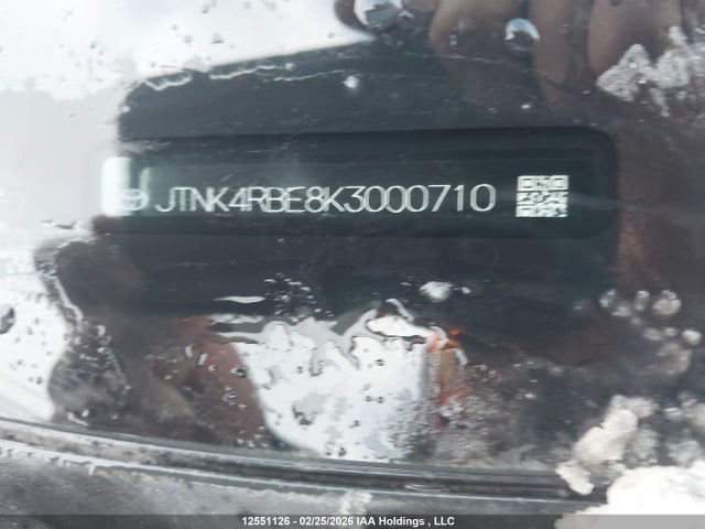 JTNK4RBE8K3000710 Toyota Corolla