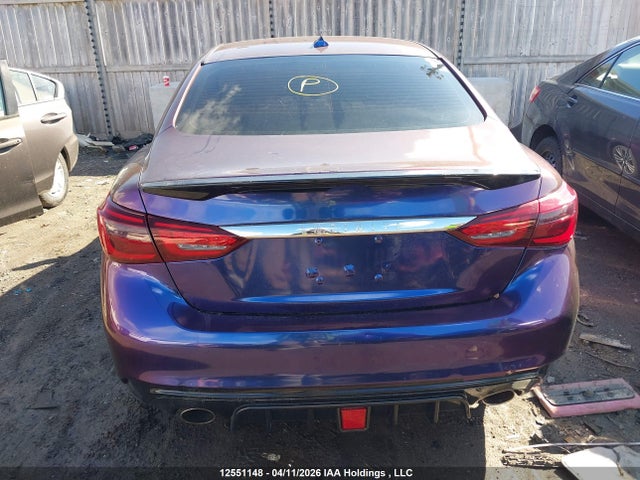 12551148 :رقم المزاد ، JN1EV7AR7JM611671 vin ، 2018 Infiniti Q50 مزاد بيع